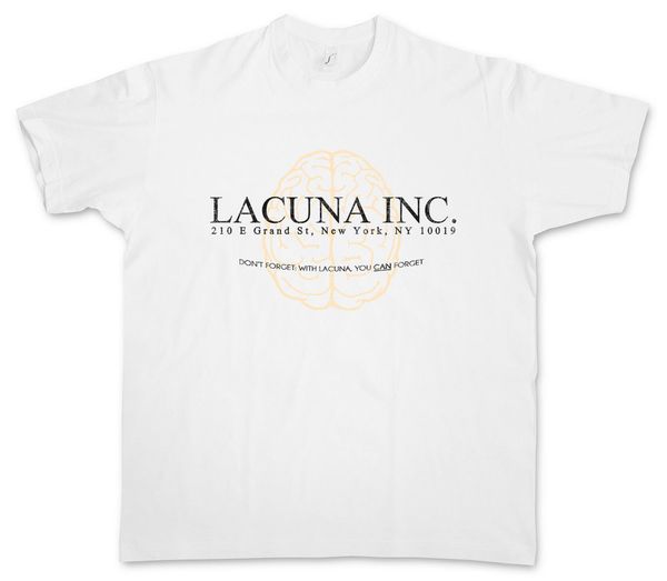 lacuna inc. t-shirt eternal sunshine of the sign logo company spotless mind t shirt brand 2018 male short sleeve tee
lacuna inc. t-shirt eternal sunshine of the sign logo company spotless mind t shirt brand 2018 male short sleeve tee