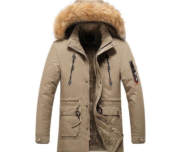 2020 men wool liner parkas jackets winter new mens fur collar hooded parka coats male casual thick warm outwear overcoats l-xxxl, Black
2020 men wool liner parkas jackets winter new mens fur collar hooded parka coats male casual thick warm outwear overcoats l-xxxl, Black