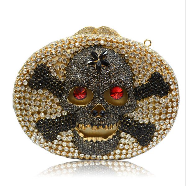 lady socialite hollow out round hardcase shoulder bag women crystal skull evening purse wedding party prom handbag clutch bag
lady socialite hollow out round hardcase shoulder bag women crystal skull evening purse wedding party prom handbag clutch bag