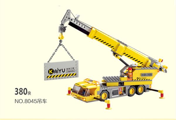kid toy 380+pcs the engineering crane building block model toy for child toy kid gift 01
kid toy 380+pcs the engineering crane building block model toy for child toy kid gift 01