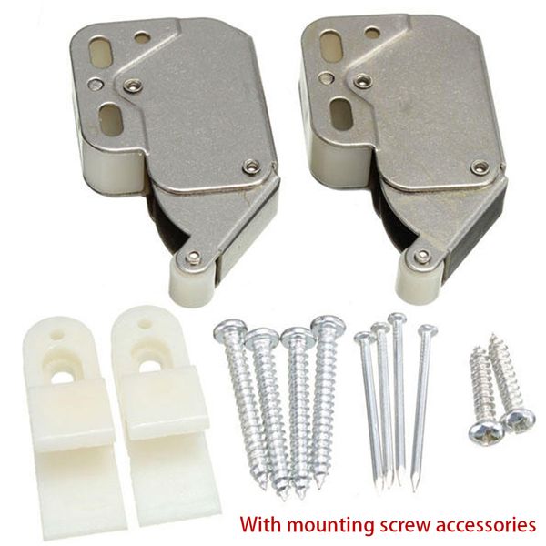 2pcs cupboard loaded tip caravan boat mini door cabinet latch lock catch spring
2pcs cupboard loaded tip caravan boat mini door cabinet latch lock catch spring