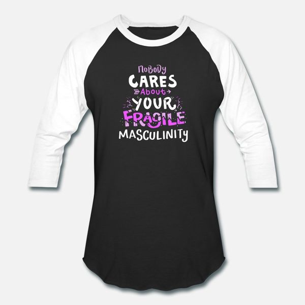nobody cares about your fragile masculinity t shirt men designer 100% cotton s-xxxl outfit famous new style spring autumn unique shirt
nobody cares about your fragile masculinity t shirt men designer 100% cotton s-xxxl outfit famous new style spring autumn unique shirt