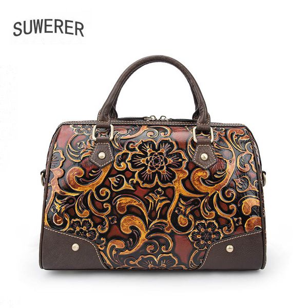suwerer new women genuine leather bags real cowhide leather shoulder bag women luxury handbags bags embossing female bag
suwerer new women genuine leather bags real cowhide leather shoulder bag women luxury handbags bags embossing female bag