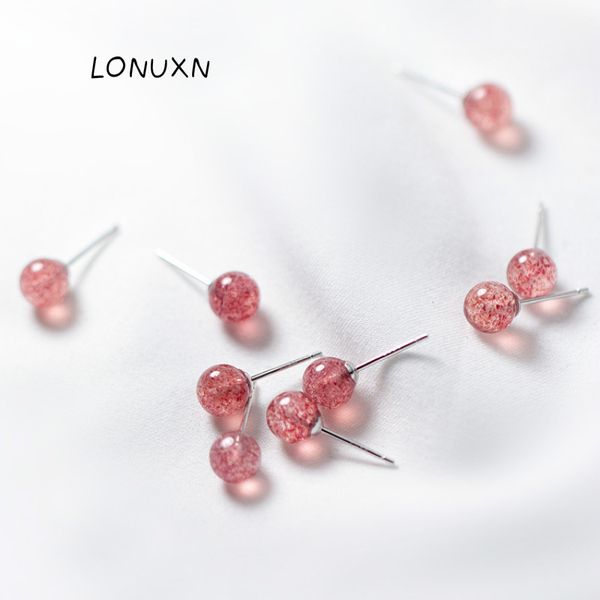 other all-match s925 silver earrings natural strawberry crystals women stud girls exquisite gift pink jewelry accessories, Golden;silver
other all-match s925 silver earrings natural strawberry crystals women stud girls exquisite gift pink jewelry accessories, Golden;silver