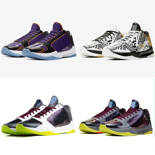 new zoom mamba 5 v laker protro bruce lee 5s mens basketball shoes chaos dark knight purple black designer trainers men sport sneakers 40-46, White;red
new zoom mamba 5 v laker protro bruce lee 5s mens basketball shoes chaos dark knight purple black designer trainers men sport sneakers 40-46, White;red
