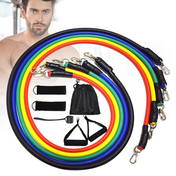 11 pcs/set rally pull rope muscle training resistance bands portable multifunctional chest expander puller exercise tubes
11 pcs/set rally pull rope muscle training resistance bands portable multifunctional chest expander puller exercise tubes
