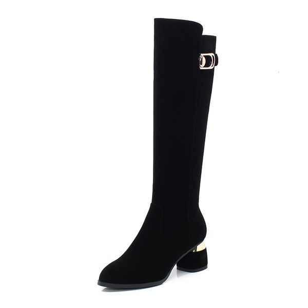 boots western women knee high cowboy fashion pointed sewing shoes female heels thick ladies autumn size 34-43, Black
boots western women knee high cowboy fashion pointed sewing shoes female heels thick ladies autumn size 34-43, Black