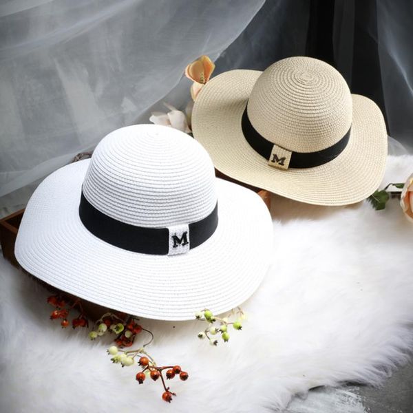 m letter seaeside sun hats for women summer large brimmed straw hat folding beach girls sun hat wholesale, Blue;gray
m letter seaeside sun hats for women summer large brimmed straw hat folding beach girls sun hat wholesale, Blue;gray
