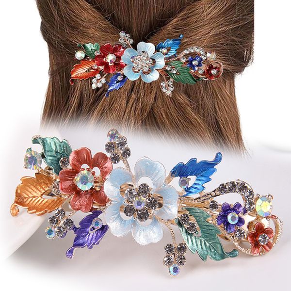 cherry blossom flower barrettes comb clips crystal rhinestone pearls hair pins wedding bridal hair accessories, Golden;silver
cherry blossom flower barrettes comb clips crystal rhinestone pearls hair pins wedding bridal hair accessories, Golden;silver