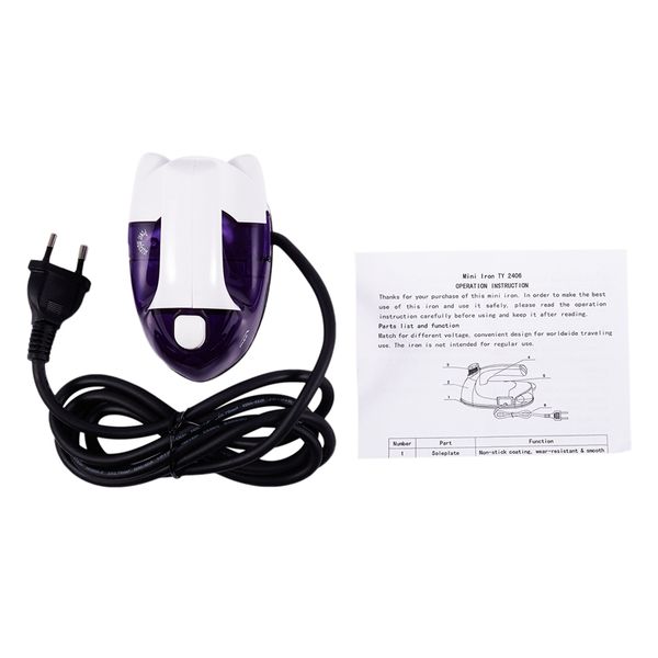 mini portable foldable electric steam iron for clothes with 3 gears base plate handheld flatiron for home travelling(eu p
mini portable foldable electric steam iron for clothes with 3 gears base plate handheld flatiron for home travelling(eu p