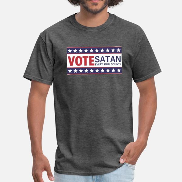 vote satan t shirt men customized cotton o-neck cool interesting breathable summer style letters shirt 
vote satan t shirt men customized cotton o-neck cool interesting breathable summer style letters shirt