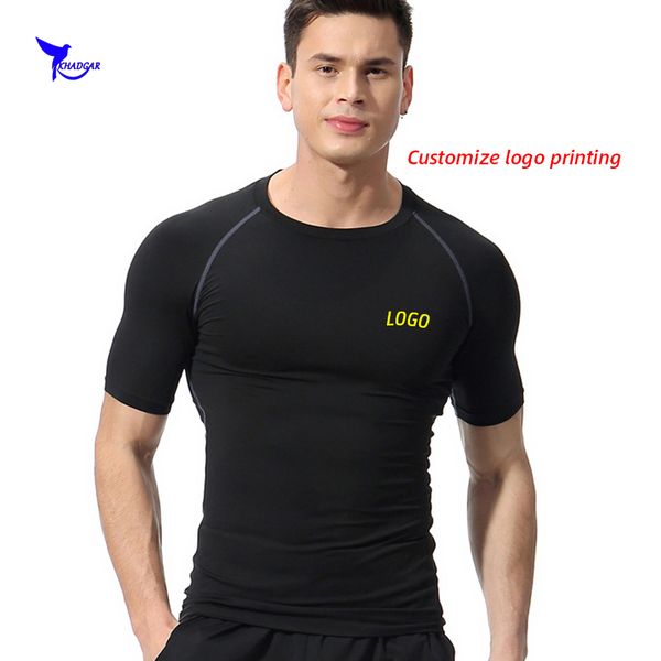 2020 new men's quick dry compression running shirts elastic gym fitness t-shirts workout training sportswear tee customize, Black;blue
2020 new men's quick dry compression running shirts elastic gym fitness t-shirts workout training sportswear tee customize, Black;blue