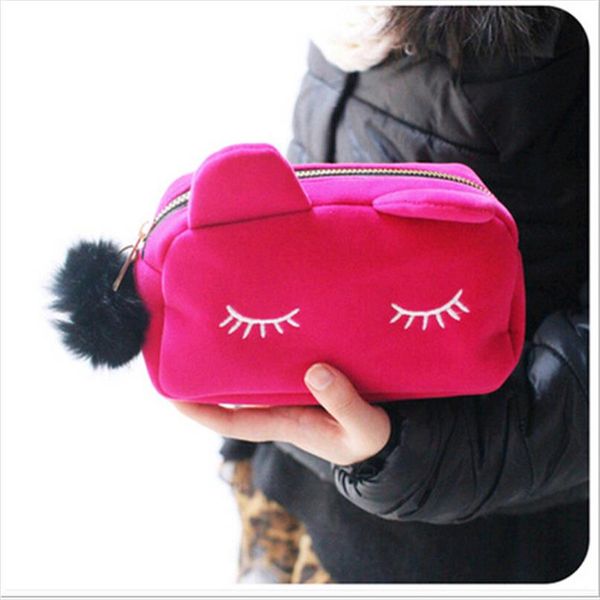 3 colors portable cartoon cat coin storage case flannel pouch travel makeup bags for women girls cosmetic cases handbag
3 colors portable cartoon cat coin storage case flannel pouch travel makeup bags for women girls cosmetic cases handbag