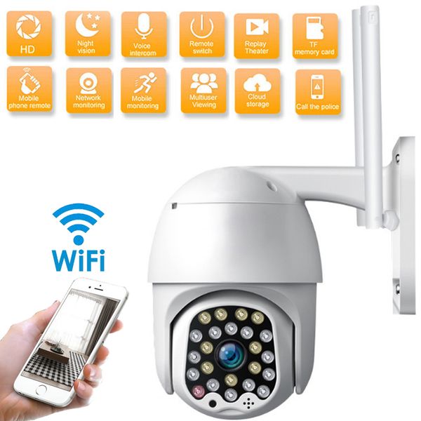 cameras 23 led wifi camera outdoor ptz ip 1080p speed dome cctv security exterior 5mp ir home surveilance
cameras 23 led wifi camera outdoor ptz ip 1080p speed dome cctv security exterior 5mp ir home surveilance