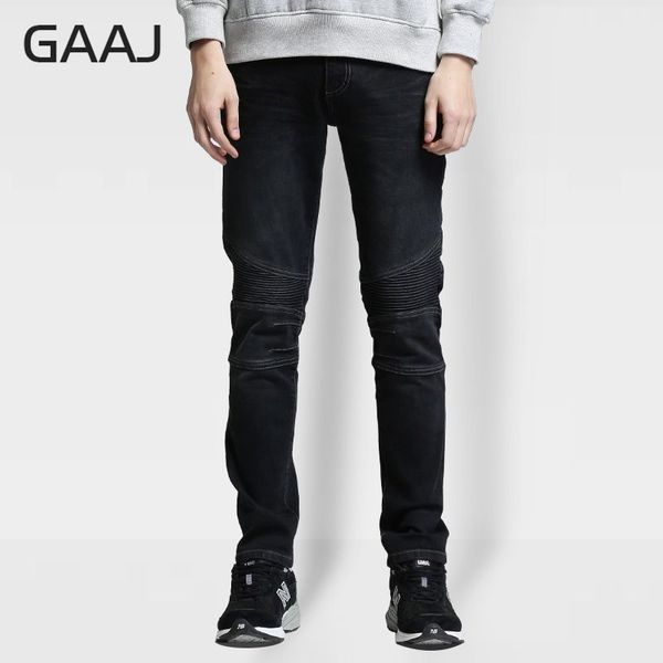 men's jeans professional store men motorcycle european american style black straight slim, Blue
men's jeans professional store men motorcycle european american style black straight slim, Blue