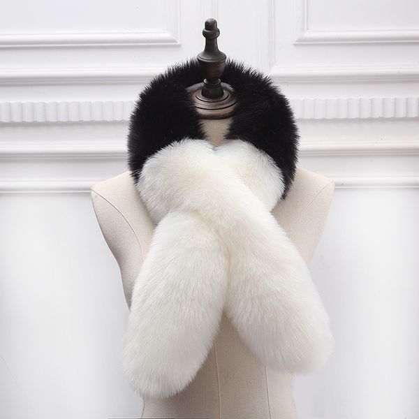 scarves faux fur scarf women winter warm stitching color soft lady fashion windproof collar plush muffler christmas gift, Blue;gray
scarves faux fur scarf women winter warm stitching color soft lady fashion windproof collar plush muffler christmas gift, Blue;gray