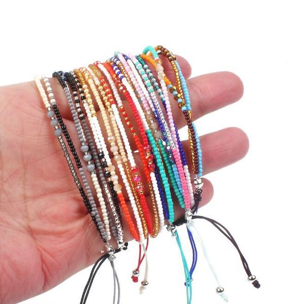 japanese diy miyuki seed bead bracelet adjustable rope bracelets different colors available your wrist charms, Black
japanese diy miyuki seed bead bracelet adjustable rope bracelets different colors available your wrist charms, Black