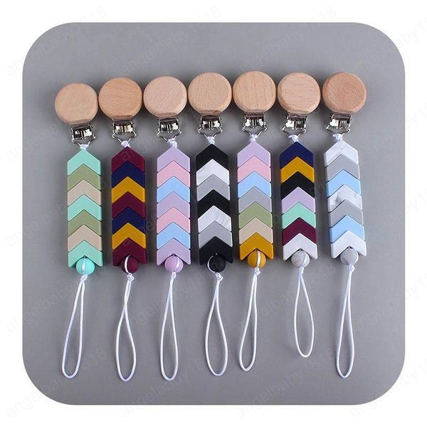new arrived baby pacifier chain clip holder wood soother holder clip silicone pacifier clips baby teether kids toys
new arrived baby pacifier chain clip holder wood soother holder clip silicone pacifier clips baby teether kids toys