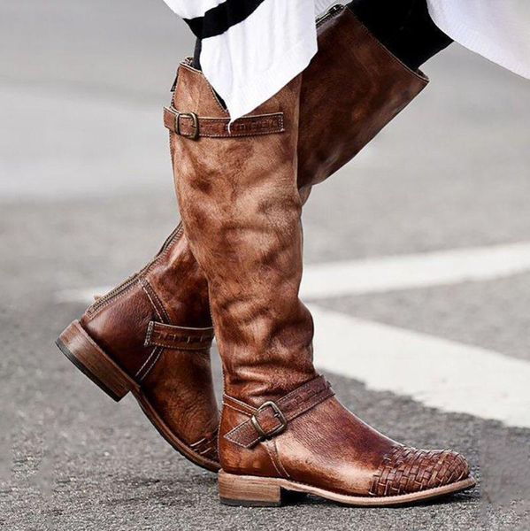 women boots pu leather zipper retro casual womans booties gladiator low heel shoes ladies fashion botas mujer invierno tw483, Black
women boots pu leather zipper retro casual womans booties gladiator low heel shoes ladies fashion botas mujer invierno tw483, Black