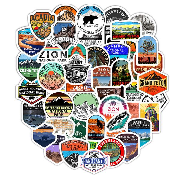 5 sets=250pcs national park stationery stickers computer mobile phone skateboard helmet waterproof pvc stickers
5 sets=250pcs national park stationery stickers computer mobile phone skateboard helmet waterproof pvc stickers