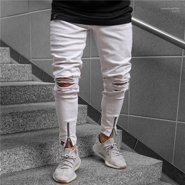 apparel mens white ripped jeans fashion summer zipper casual pencil pants skinny mid waist jeans mens, Blue
apparel mens white ripped jeans fashion summer zipper casual pencil pants skinny mid waist jeans mens, Blue