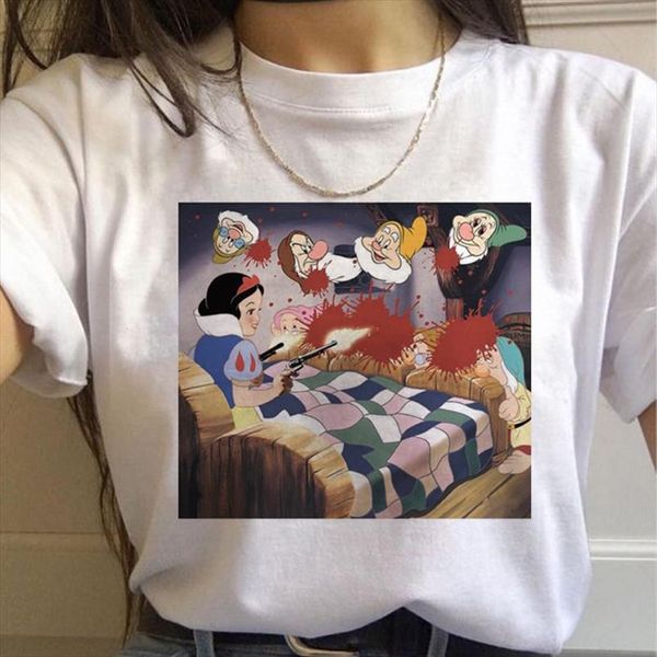women shirts harajuku grunge aesthetic funny cartoon t shirts women vintage ullzang 90s t shirt korean v neck style tshirts princess top, White
women shirts harajuku grunge aesthetic funny cartoon t shirts women vintage ullzang 90s t shirt korean v neck style tshirts princess top, White