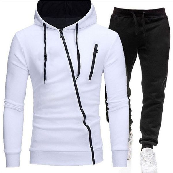 2020 new clothing men's hoodies + pants two-piece leisure sports diagonal zipper suit men's sportswear 4xl, Gray
2020 new clothing men's hoodies + pants two-piece leisure sports diagonal zipper suit men's sportswear 4xl, Gray