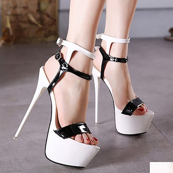 woman platform heels sandals high peep toe women women's thin heels 2020 ladies ankle straps fashion female party shoes, Black
woman platform heels sandals high peep toe women women's thin heels 2020 ladies ankle straps fashion female party shoes, Black
