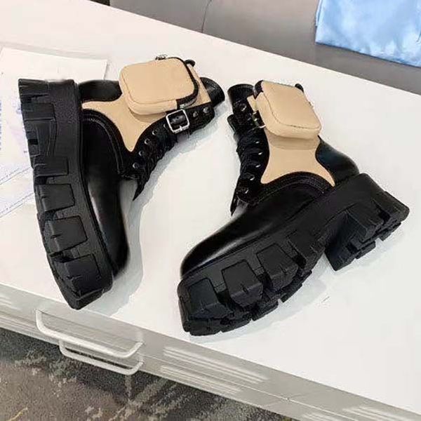 superior quality women martin boots luxury designer boots classic european style bag decoration real leather platform desert booties withbox, Black
superior quality women martin boots luxury designer boots classic european style bag decoration real leather platform desert booties withbox, Black