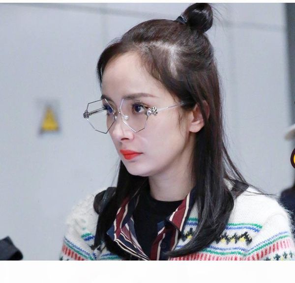2017 brand percy lau designer style glasses frame eyeglasses frames pearl octagon plain lenses spectacles with box for women, Black
2017 brand percy lau designer style glasses frame eyeglasses frames pearl octagon plain lenses spectacles with box for women, Black