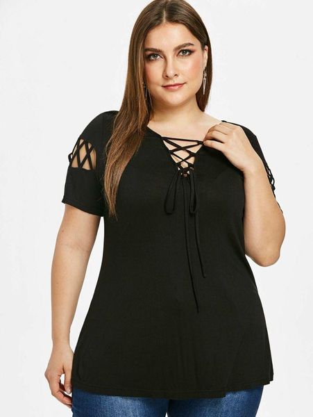 2020 designer luxury tshirts summer plus size short sleeve solid colid color cross bandge tees womens, White
2020 designer luxury tshirts summer plus size short sleeve solid colid color cross bandge tees womens, White