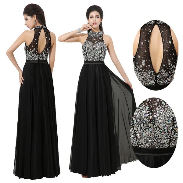 Major Beading Crystals Custom Made Plus Size Illusion Backless Sleeveless Prom Evening Gowns Red Carpet Ball Party Special Occasion Dresses
Major Beading Crystals Custom Made Plus Size Illusion Backless Sleeveless Prom Evening Gowns Red Carpet Ball Party Special Occasion Dresses