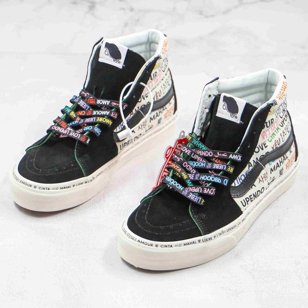 new canvas love valentine's day letter printing graffiti high pride month vault sk8-hi love pride month high classic shoes
new canvas love valentine's day letter printing graffiti high pride month vault sk8-hi love pride month high classic shoes