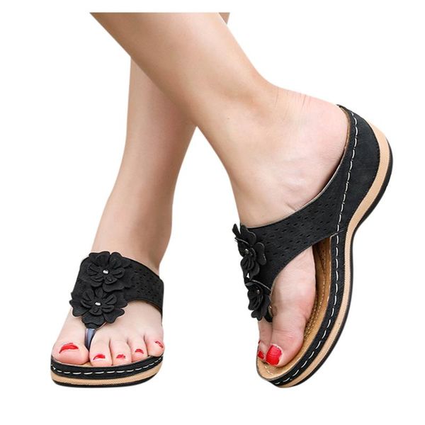 summer women ethnic bohemia flat sandals shoes woman bead flip flop beach sandals plus size 36-41 casual shoes, Black
summer women ethnic bohemia flat sandals shoes woman bead flip flop beach sandals plus size 36-41 casual shoes, Black