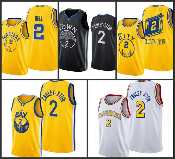 golden state warriors jor dan bell men city basketball jersey, Black