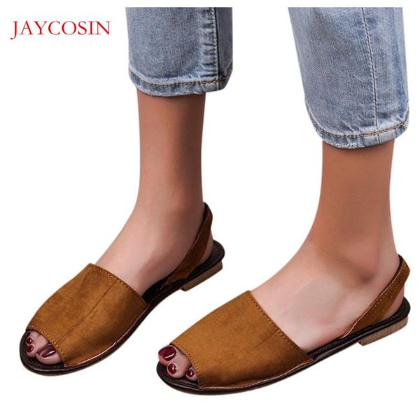 jaycosin women shoes fashion sandals women summer casual flat bottom elastic band fish mouth suede breathable sandals female, Black
jaycosin women shoes fashion sandals women summer casual flat bottom elastic band fish mouth suede breathable sandals female, Black