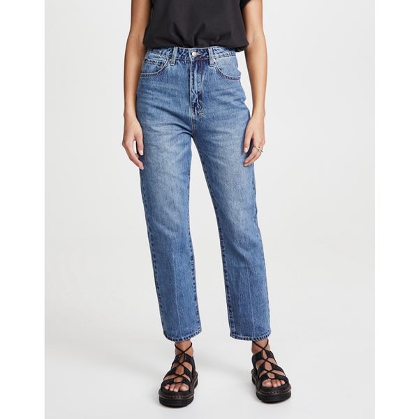 women's jeans 8.24 high waist straight-leg pants 2021 fashion retro denim ankle-length women, Blue
women's jeans 8.24 high waist straight-leg pants 2021 fashion retro denim ankle-length women, Blue