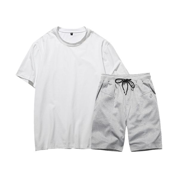 brand men's sportswear male short sleeve suit summer solid eur size cool sports short trucksuit men sets clothing afdt41, Gray
brand men's sportswear male short sleeve suit summer solid eur size cool sports short trucksuit men sets clothing afdt41, Gray