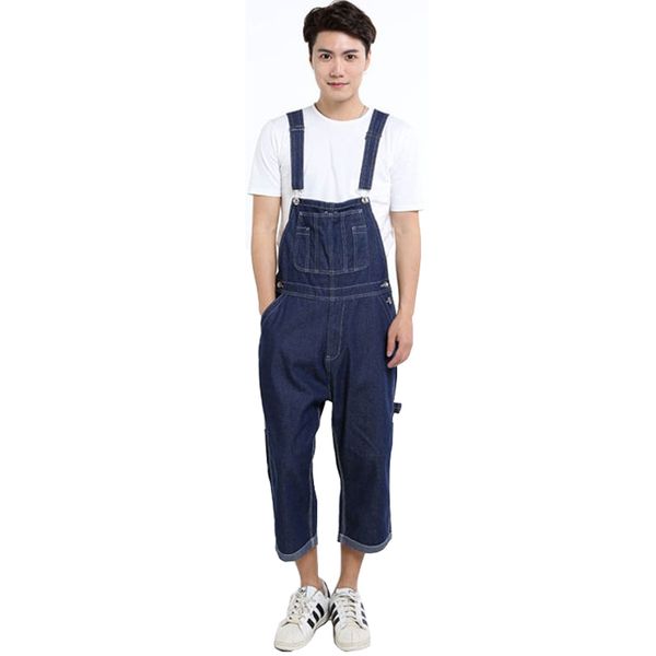 men's jeans hip hop pants summer fashion mens loose jean overalls casual bib for men male denim jumpsuit size 28-42, Blue
men's jeans hip hop pants summer fashion mens loose jean overalls casual bib for men male denim jumpsuit size 28-42, Blue