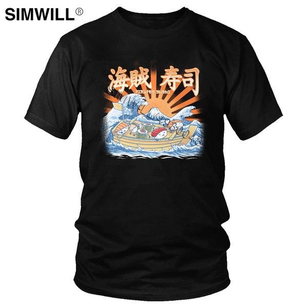 урожай пираты суши канагава t shirt men ретро коротким рукавом хлопок тис японская кухня tshirt дизайнер streetwear футболка
урожай пираты суши канагава t shirt men ретро коротким рукавом хлопок тис японская кухня tshirt дизайнер streetwear футболка
