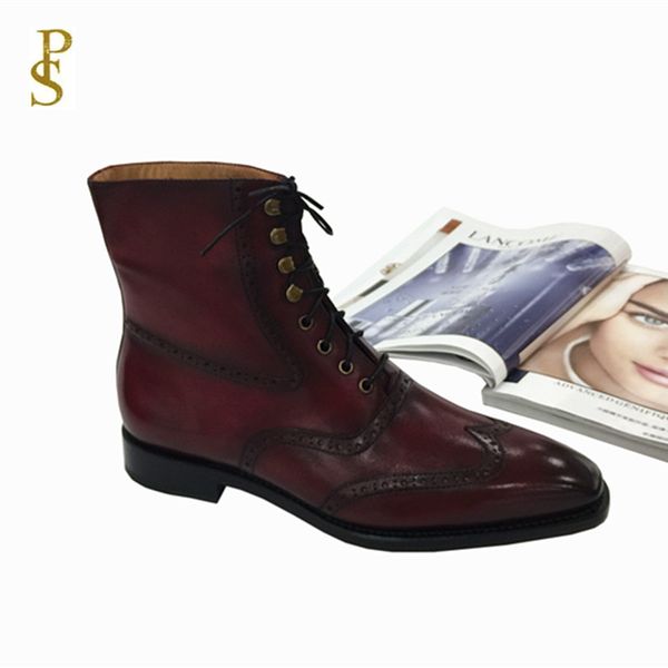 cowhide shoes for men are imported from france shoes for men italian sole men's boots, Black
cowhide shoes for men are imported from france shoes for men italian sole men's boots, Black