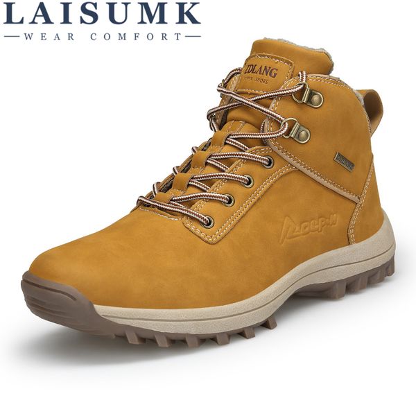 laisumk keep warm winter men boots wear-resisting casual shoes for male comfortable working fashion men boots, Black
laisumk keep warm winter men boots wear-resisting casual shoes for male comfortable working fashion men boots, Black