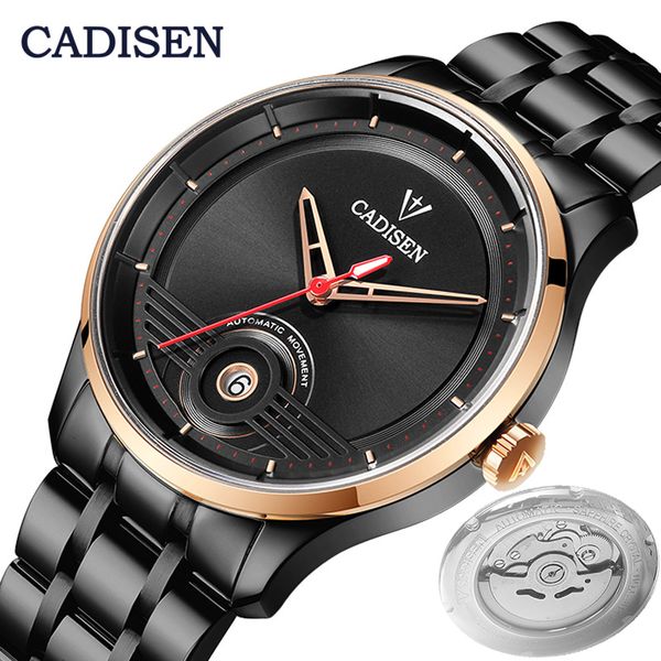cadisen mechanical watch men waterproof mens watches brand automatic watch for men ceramics business sport relogio masculino, Slivery;brown
cadisen mechanical watch men waterproof mens watches brand automatic watch for men ceramics business sport relogio masculino, Slivery;brown