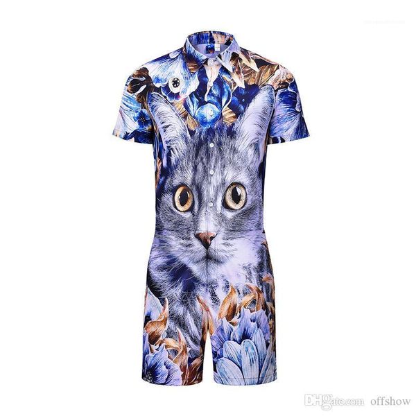 suits for men clothing sets one piece shirts shorts 2pcs clothing sets short sleeved cat 3d designer, Gray
suits for men clothing sets one piece shirts shorts 2pcs clothing sets short sleeved cat 3d designer, Gray