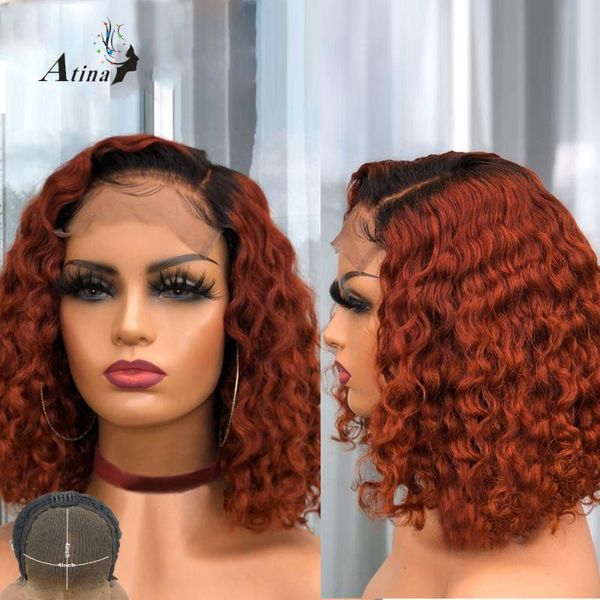 curly bob 4x4 lace closure wig pre plucked brazilian remy bleach knots ombre colored short pixie cut lace front human hair wig, Black;brown
curly bob 4x4 lace closure wig pre plucked brazilian remy bleach knots ombre colored short pixie cut lace front human hair wig, Black;brown