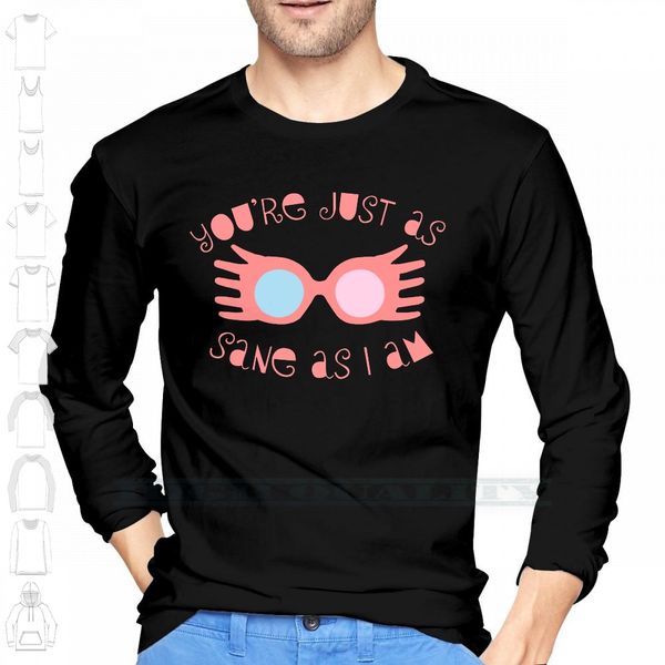 just as sane custom design print for men women cotton new cool tee t shirt big size 6xl youre just sane am luna
just as sane custom design print for men women cotton new cool tee t shirt big size 6xl youre just sane am luna
