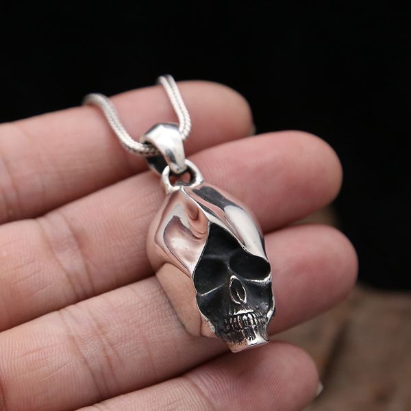 оптовая s925 стерлингового серебра ювелирных изделий ретро тайский silver punk мода простые черепа убийцы личность подвеска
оптовая s925 стерлингового серебра ювелирных изделий ретро тайский silver punk мода простые черепа убийцы личность подвеска