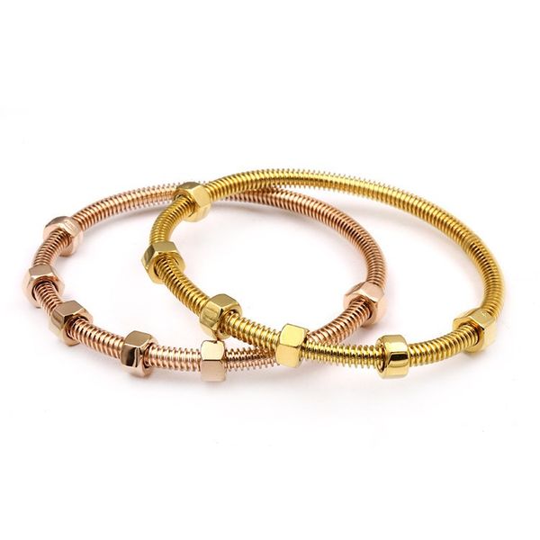 men's and women's titanium steel jewelry bracelet titanium steel screw rotating lucky jewelry valentine's day present, Black
men's and women's titanium steel jewelry bracelet titanium steel screw rotating lucky jewelry valentine's day present, Black