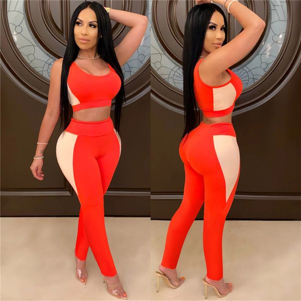 hirigin 2pcs women suits new sleeveless tank long trousers bodycon casual clothing sets female summer sports costume suits, Gray
hirigin 2pcs women suits new sleeveless tank long trousers bodycon casual clothing sets female summer sports costume suits, Gray