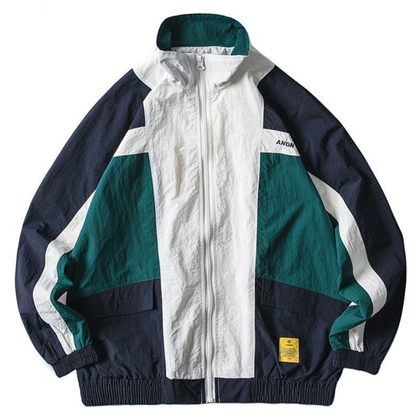 2020 men jacket windbreaker retro streetwear hip hop jacket coat color block patchwork harajuku track jacket zip autumn casual, Black;brown
2020 men jacket windbreaker retro streetwear hip hop jacket coat color block patchwork harajuku track jacket zip autumn casual, Black;brown